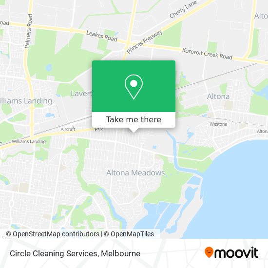 Circle Cleaning Services map