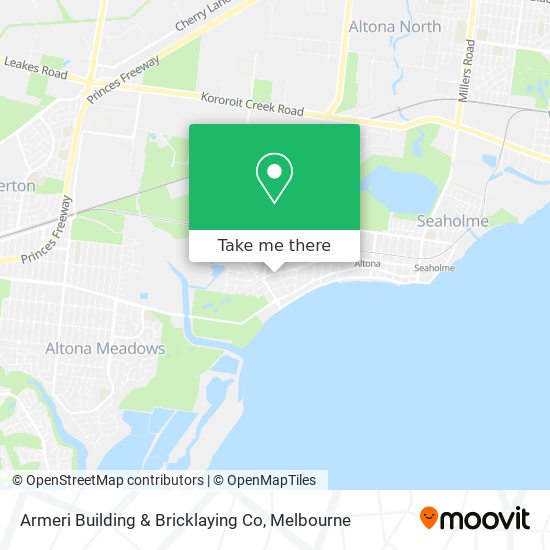 Armeri Building & Bricklaying Co map