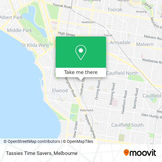 Tassies Time Savers map