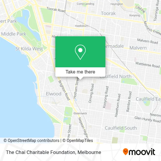 Mapa The Chai Charitable Foundation