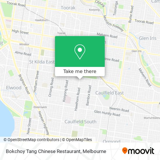 Bokchoy Tang Chinese Restaurant map