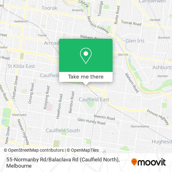 55-Normanby Rd / Balaclava Rd (Caulfield North) map