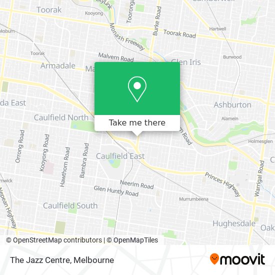 The Jazz Centre map