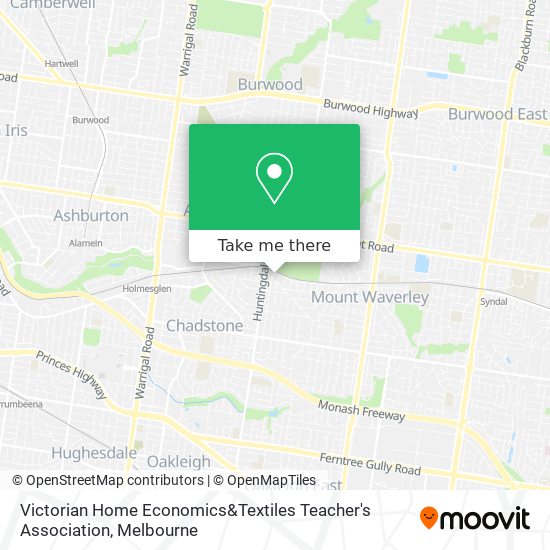 Mapa Victorian Home Economics&Textiles Teacher's Association