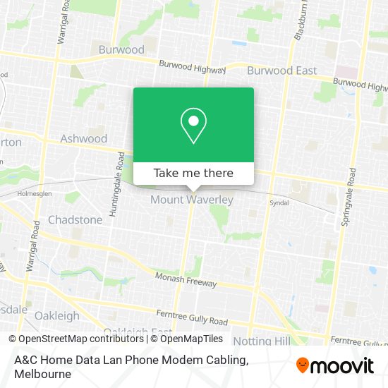 Mapa A&C Home Data Lan Phone Modem Cabling