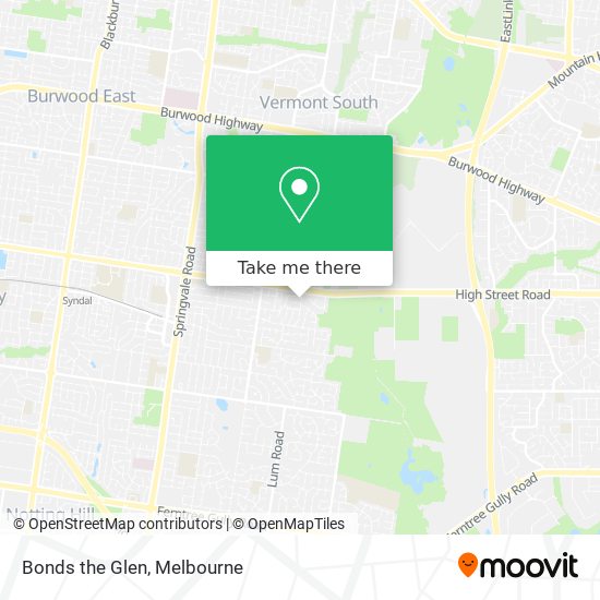 Bonds the Glen map