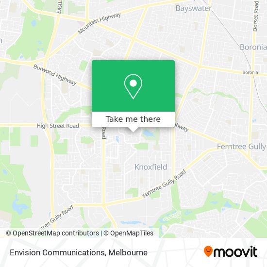 Envision Communications map