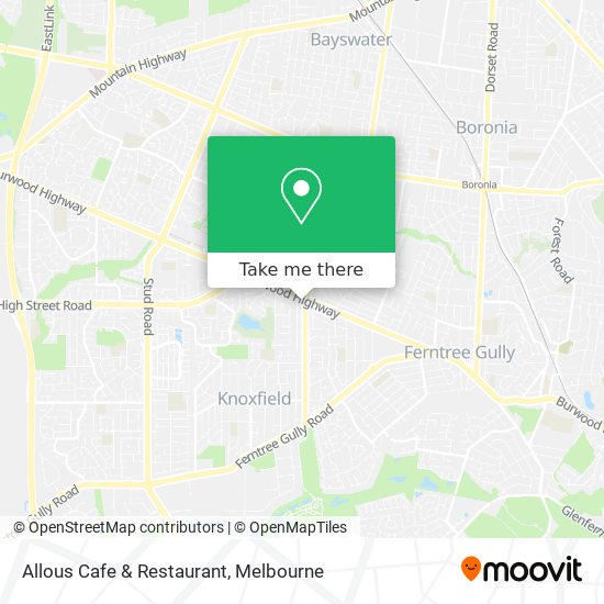 Allous Cafe & Restaurant map