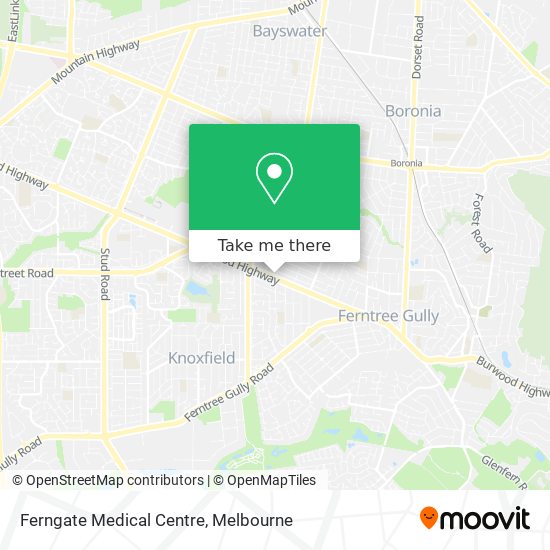 Ferngate Medical Centre map