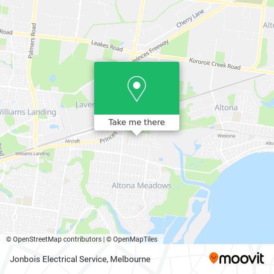 Jonbois Electrical Service map