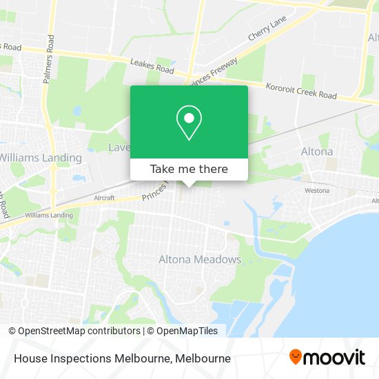 House Inspections Melbourne map