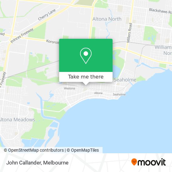 John Callander map