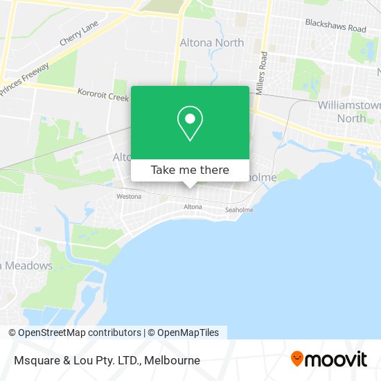Msquare & Lou Pty. LTD. map
