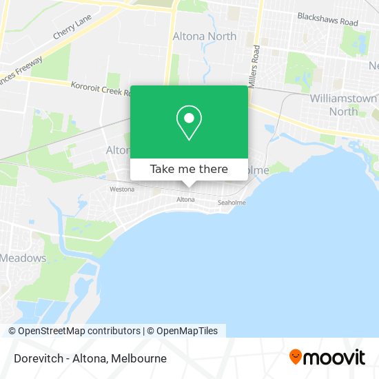 Dorevitch - Altona map