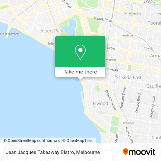 Jean Jacques Takeaway Bistro map