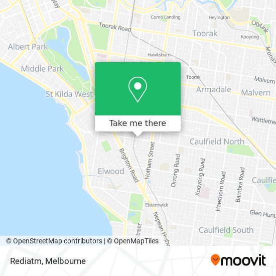 Rediatm map