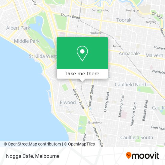 Nogga Cafe map