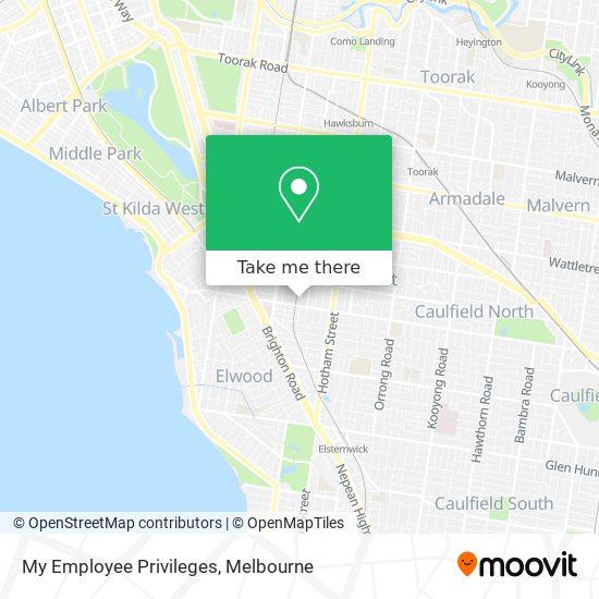 My Employee Privileges map