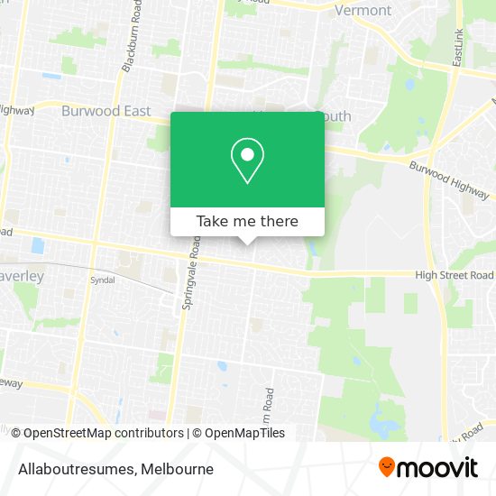 Allaboutresumes map