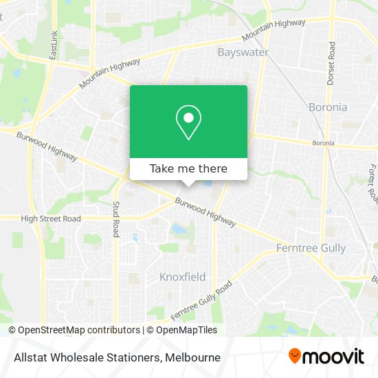 Allstat Wholesale Stationers map
