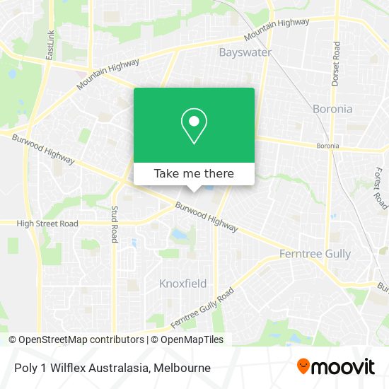 Poly 1 Wilflex Australasia map