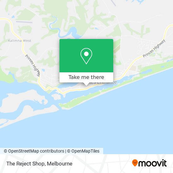 The Reject Shop map