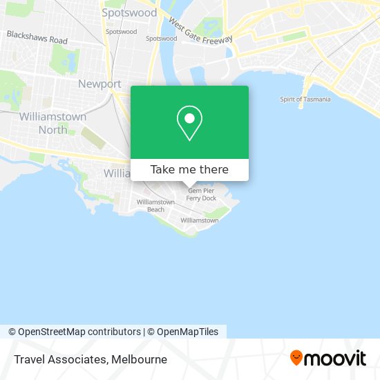 Travel Associates map