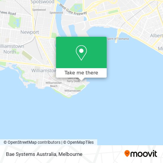 Bae Systems Australia map