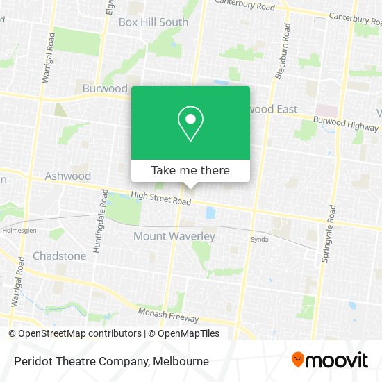 Peridot Theatre Company map
