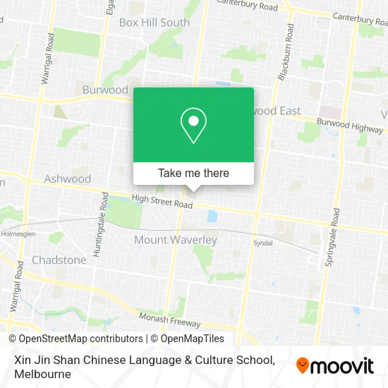 Xin Jin Shan Chinese Language & Culture School map
