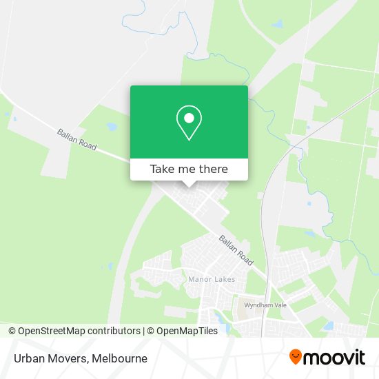 Urban Movers map