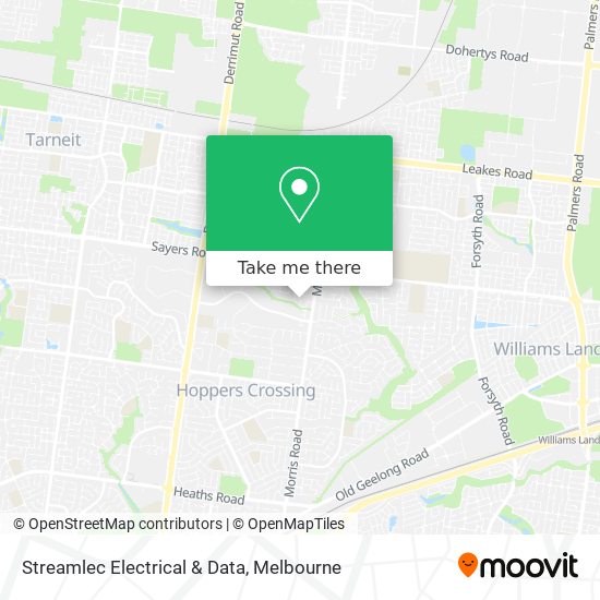 Streamlec Electrical & Data map