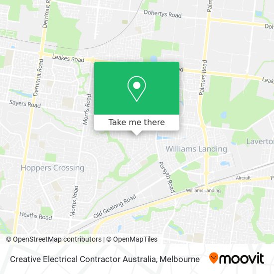 Creative Electrical Contractor Australia map