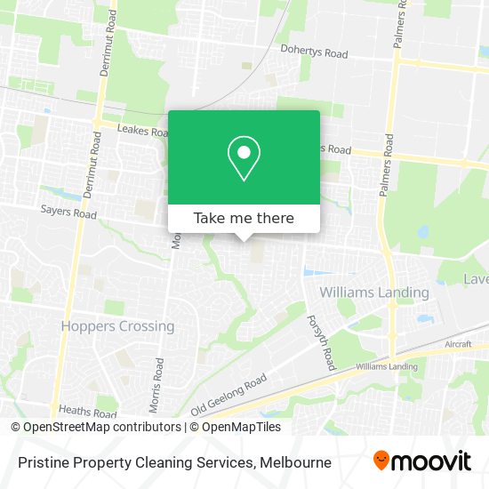 Pristine Property Cleaning Services map