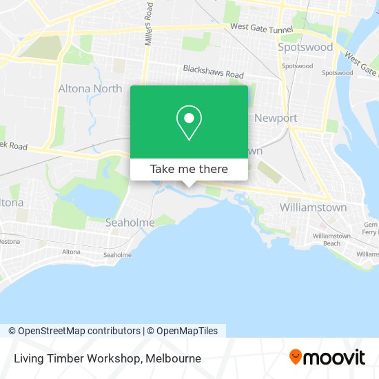 Living Timber Workshop map