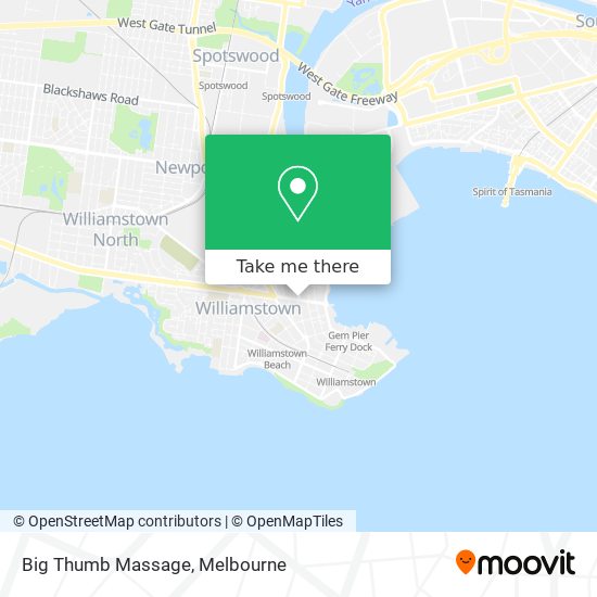 Big Thumb Massage map