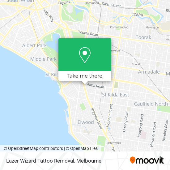 Mapa Lazer Wizard Tattoo Removal