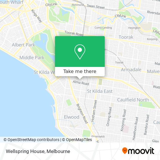 Wellspring House map