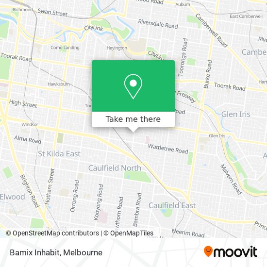 Bamix Inhabit map