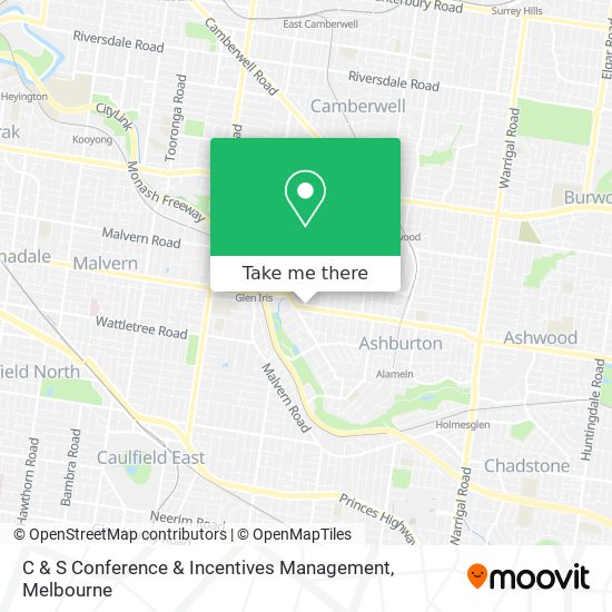 C & S Conference & Incentives Management map