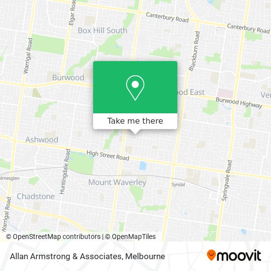 Allan Armstrong & Associates map