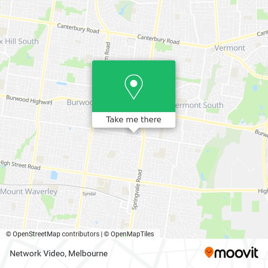 Network Video map