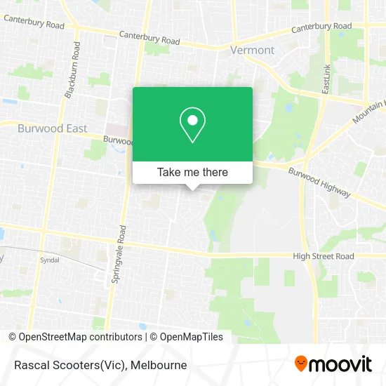 Rascal Scooters(Vic) map