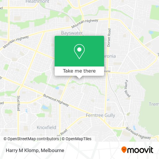 Harry M Klomp map