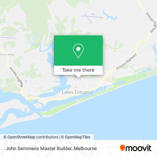 John Semmens Master Builder map