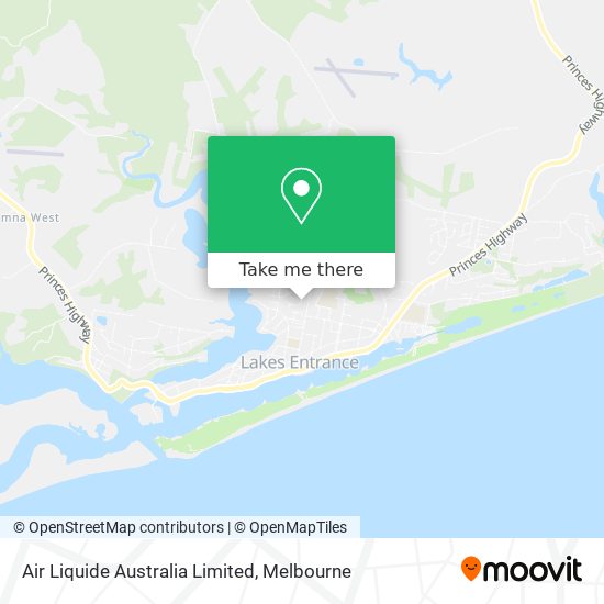 Air Liquide Australia Limited map