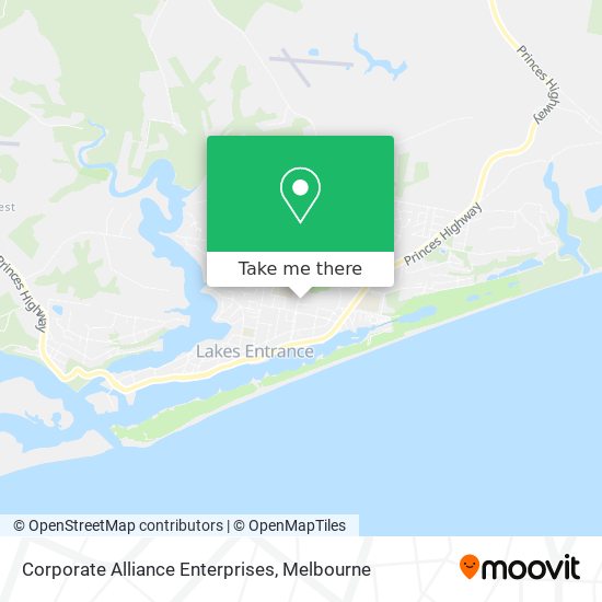 Corporate Alliance Enterprises map
