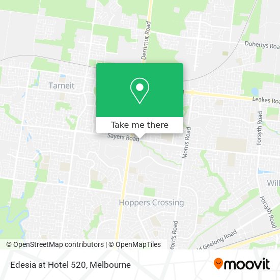 Edesia at Hotel 520 map