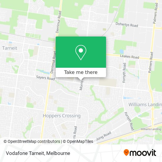 Vodafone Tarneit map