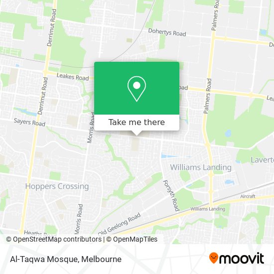 Al-Taqwa Mosque map